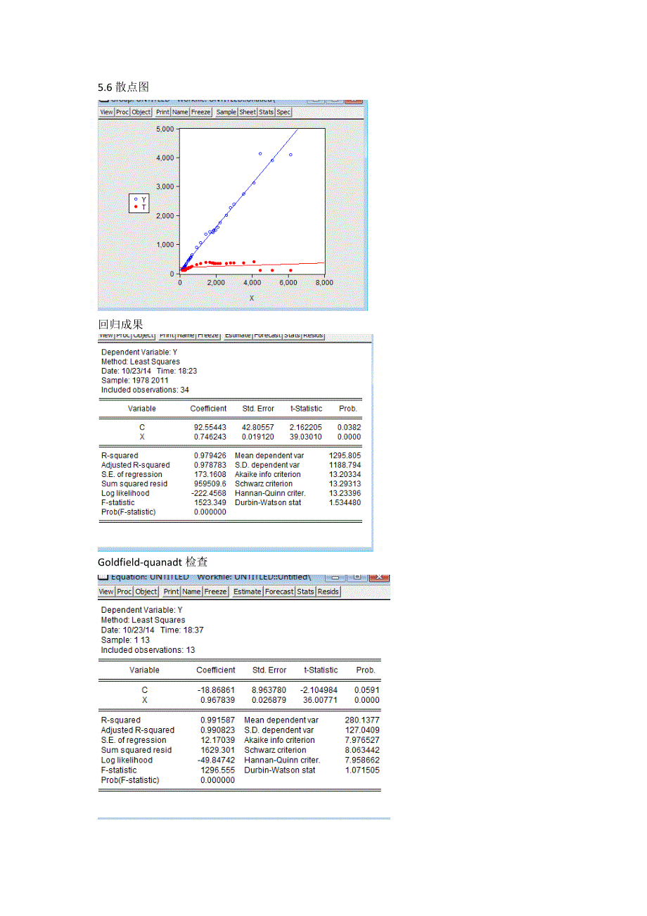 计量经济学第五-六章作业_第3页