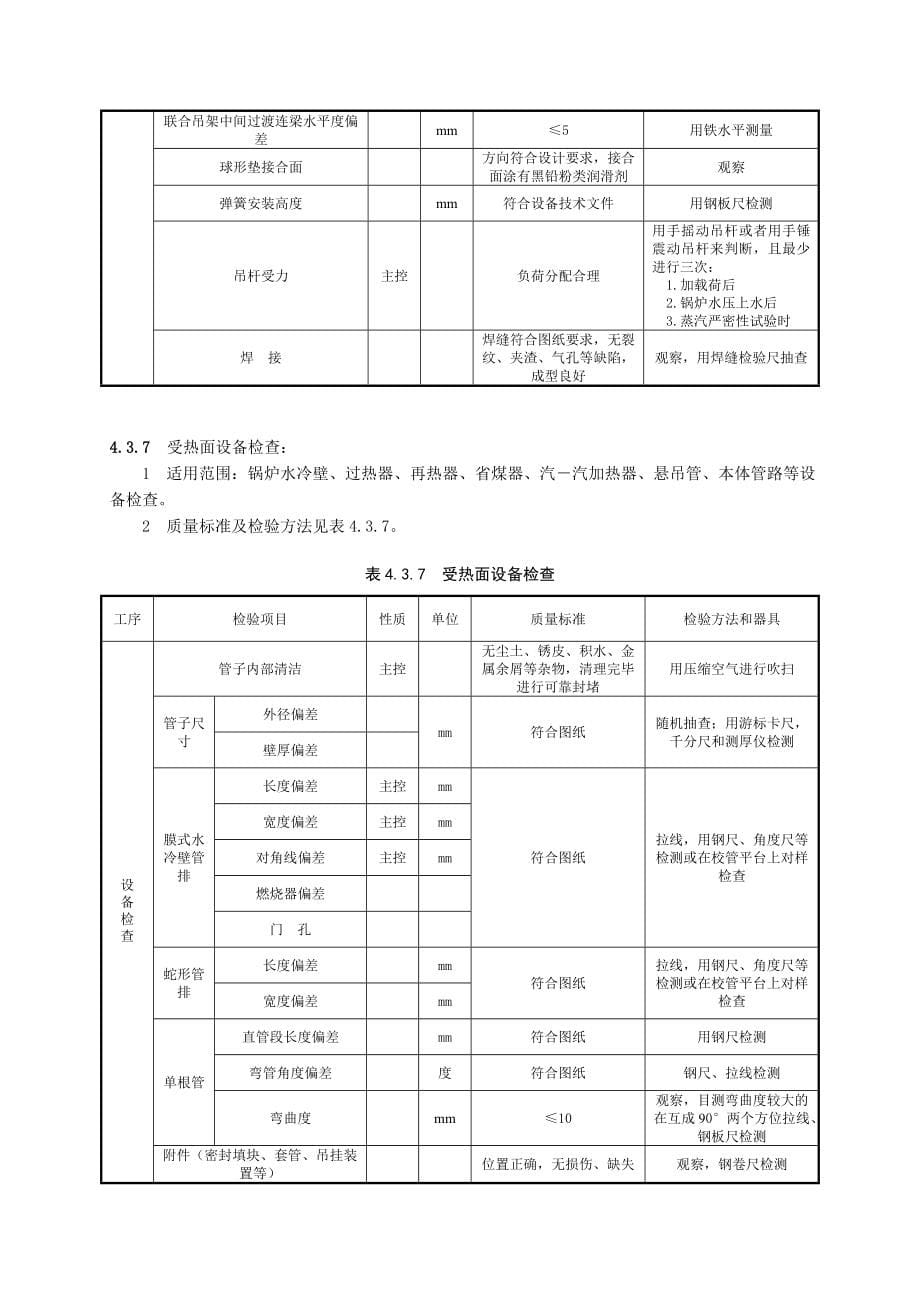 电力建设施工质量验收及评价规程-锅炉机组_第5页