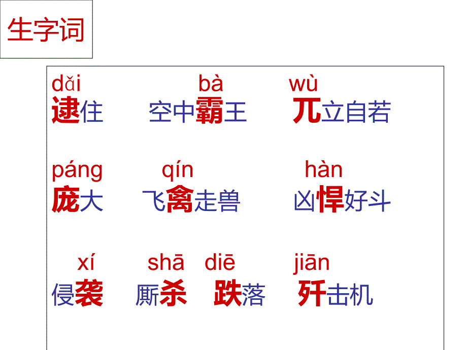 四年级上册语文课件－第三单元《“空中霸王”的克星》｜西师大版_第3页