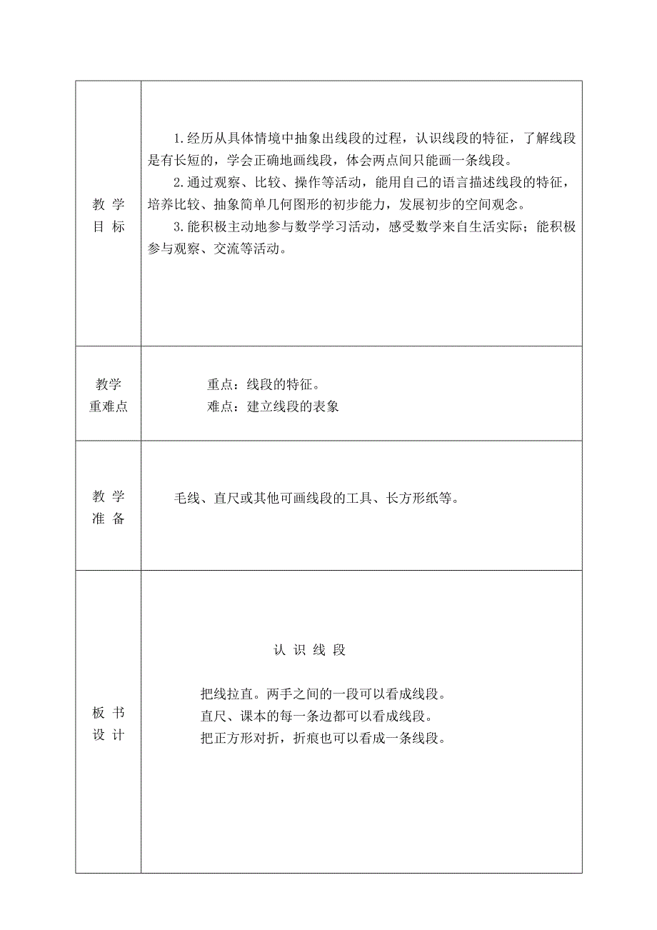 公开课教学设计表格_第3页