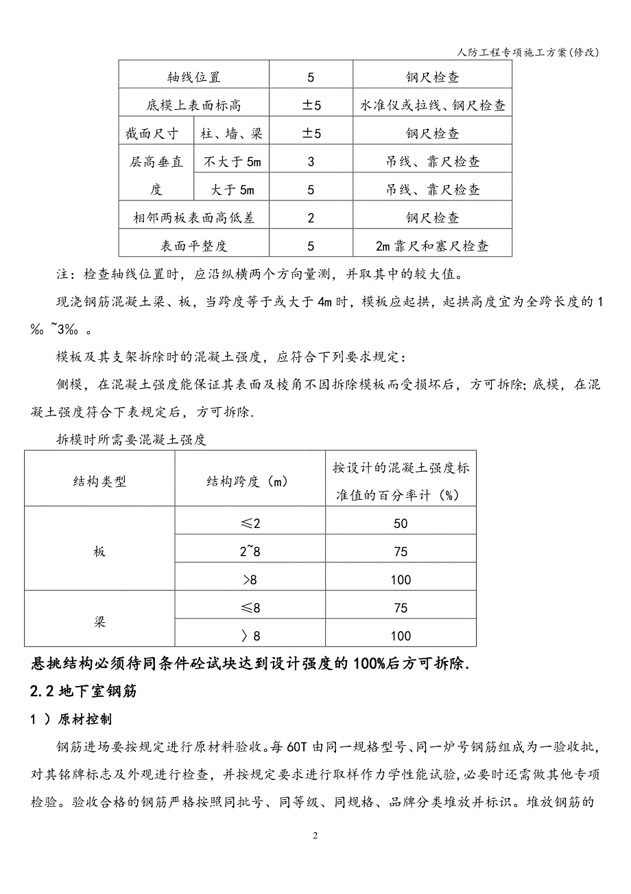 人防工程专项施工方案(修改).doc_第2页