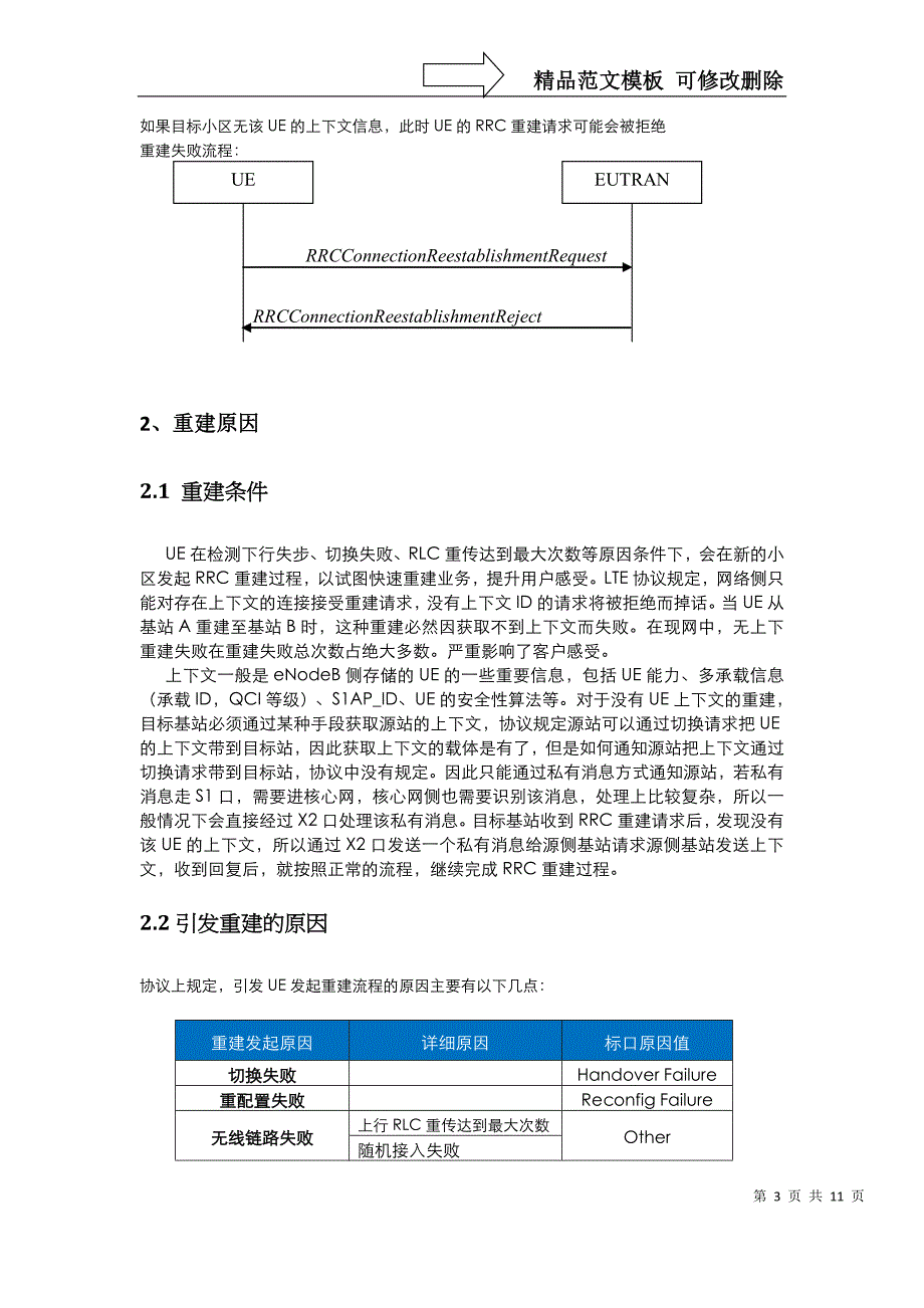 RRC重建比率高问题分析和优化方法_第3页