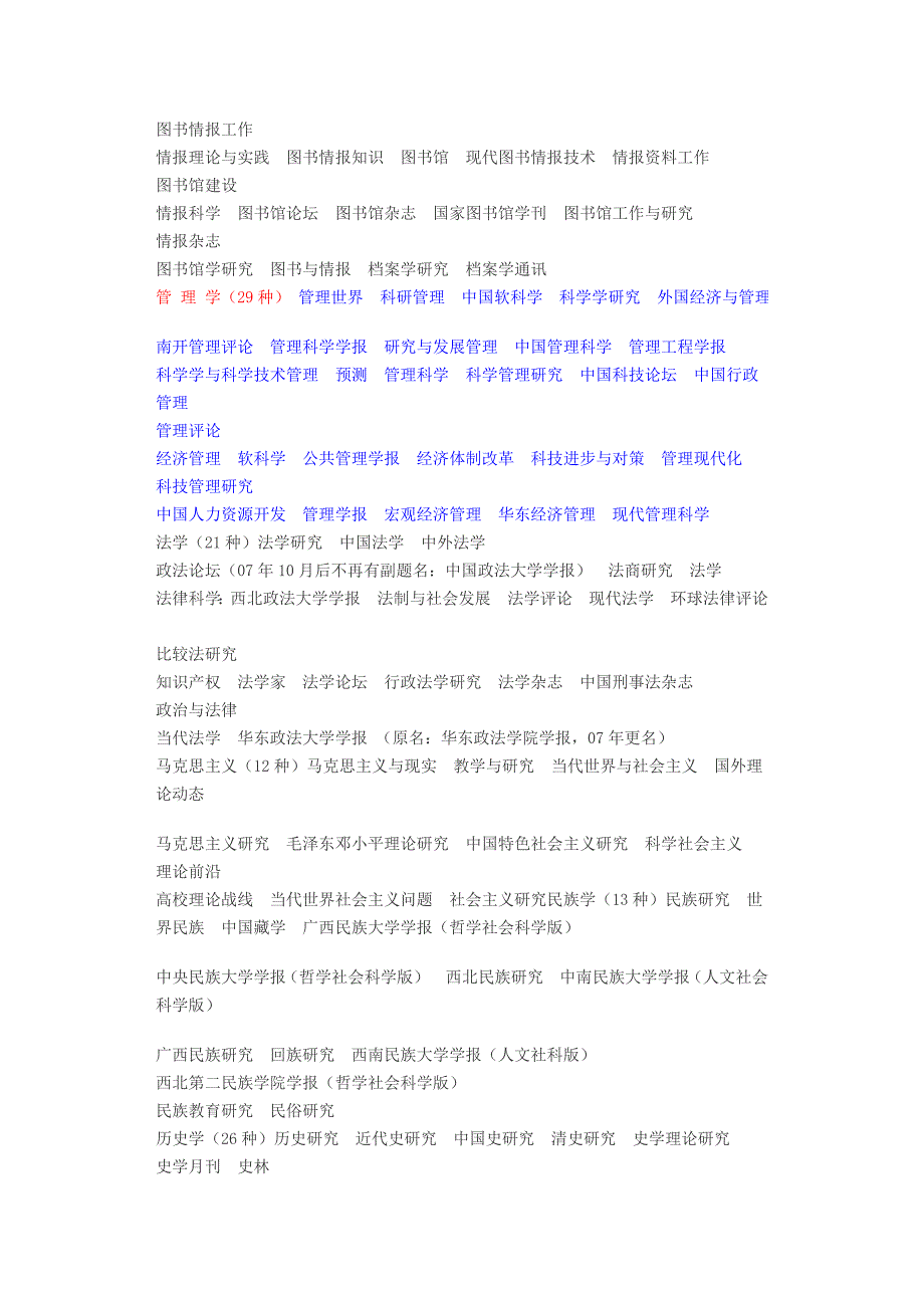 南大核心2008版CSSCI来源期刊目录.doc_第2页