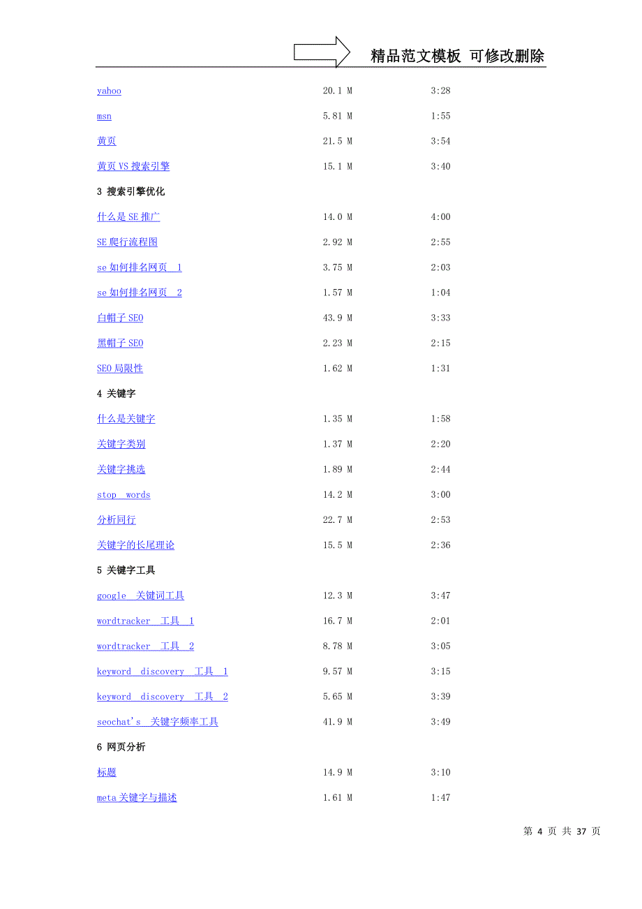 SEO网站优化推广站长资料大全_第4页