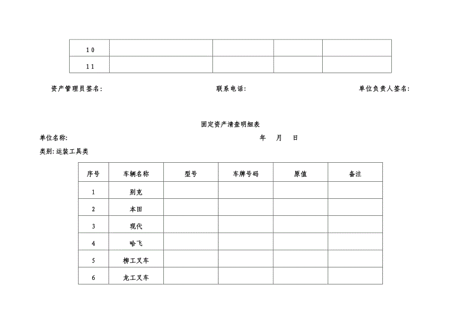 最新版固定资产清查明细表_第3页