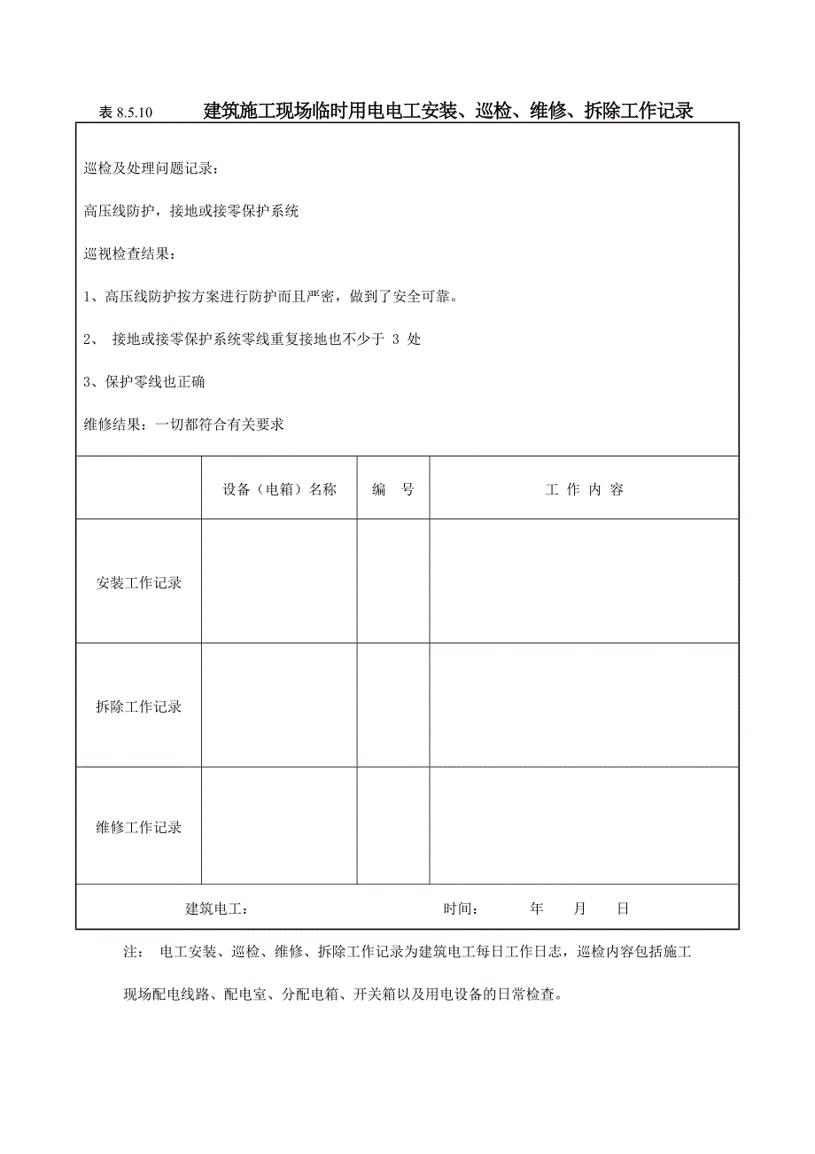 电工维修记录_第2页