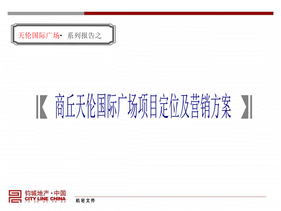 商丘天伦国际广场项目定位及营销方案107PPT_第4页