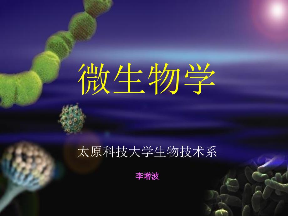 微生物学-第1章4支原体、立克次氏体和衣原体_第1页
