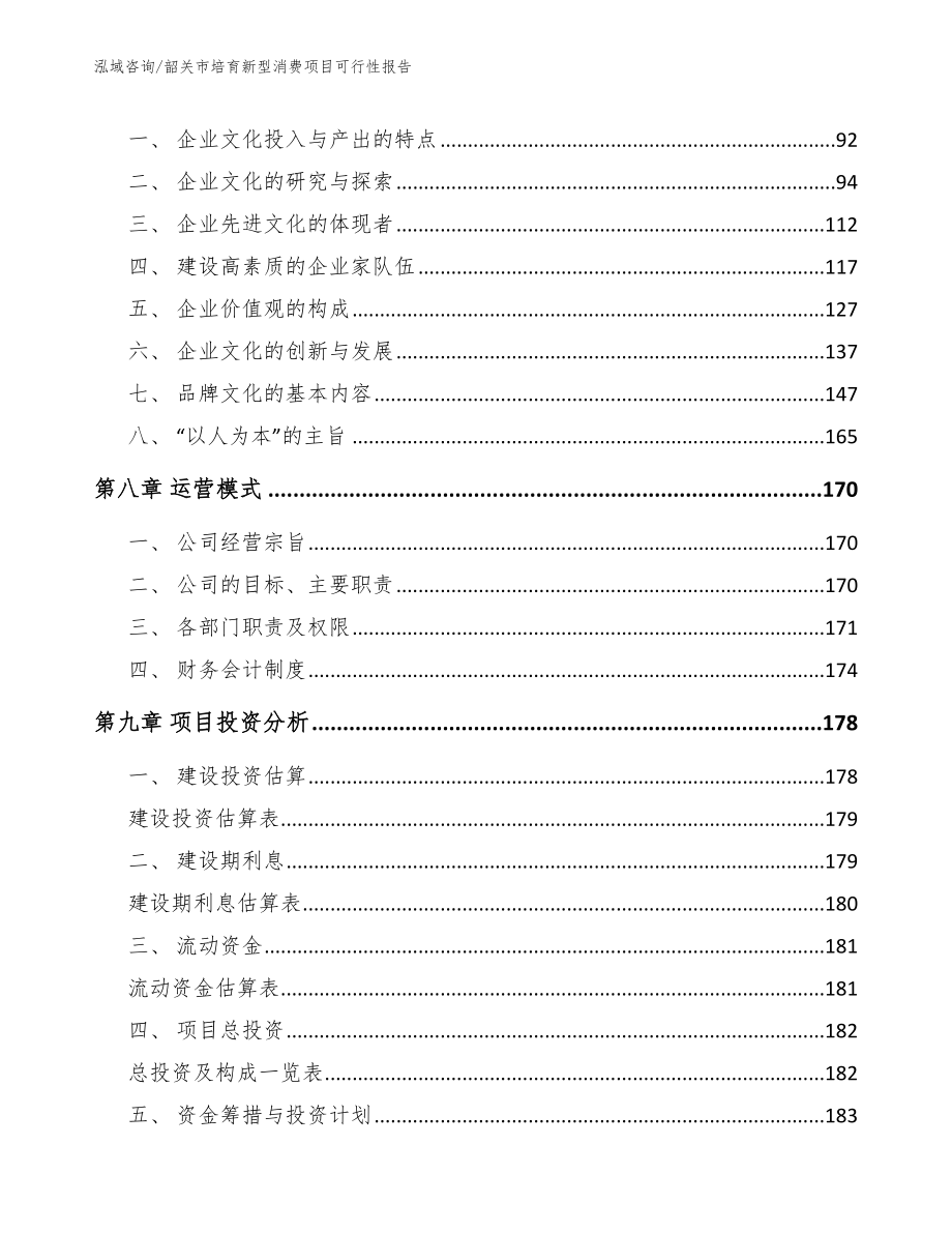 韶关市培育新型消费项目可行性报告模板范文_第4页