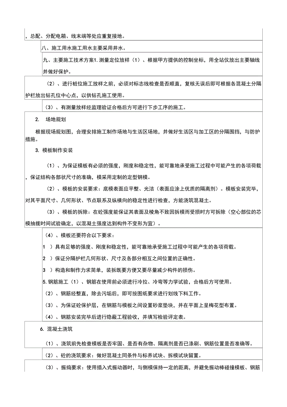 施工组织设计(方案)技术交底_第3页