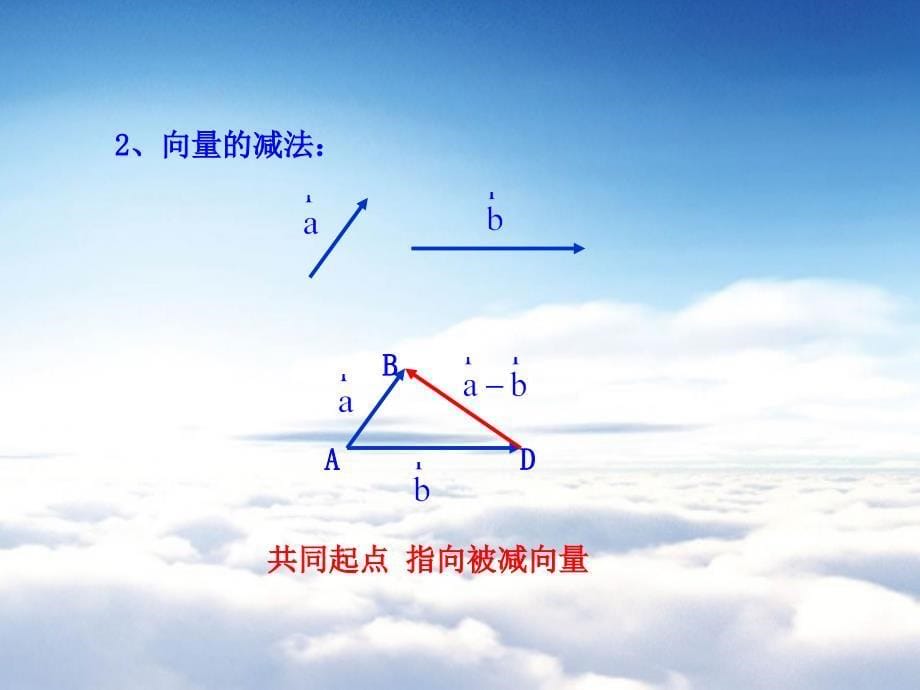 北师大版数学必修四课件：第2章167;3 3.2 平面向量基本定理_第5页