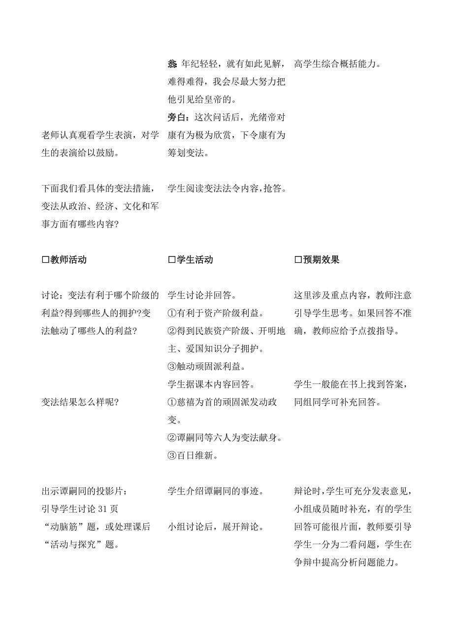 《戊戌变法》参考教案1.doc_第5页