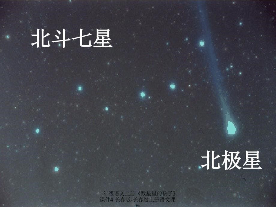 【最新】二年级语文上册《数星星的孩子》课件4 长春版-长春级上册语文课件_第5页