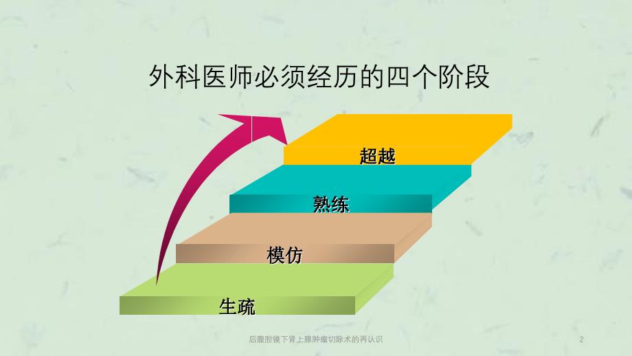 后腹腔镜下肾上腺肿瘤切除术的再认识课件_第2页