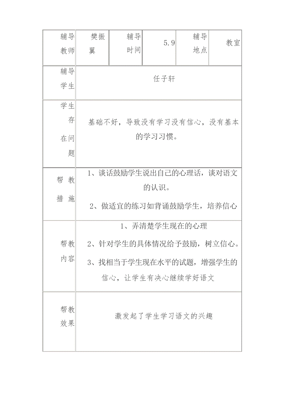 贫困生帮扶记录文本_第3页