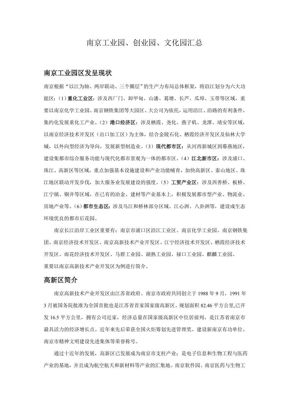 南京工业园汇总_第1页