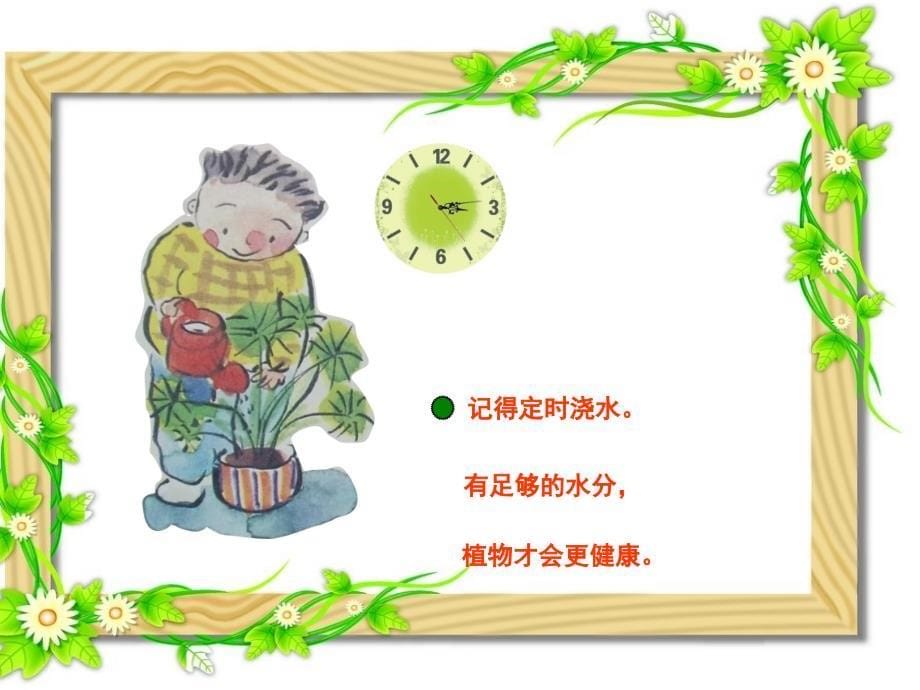 幼儿园大班课件我会照顾植物_第5页