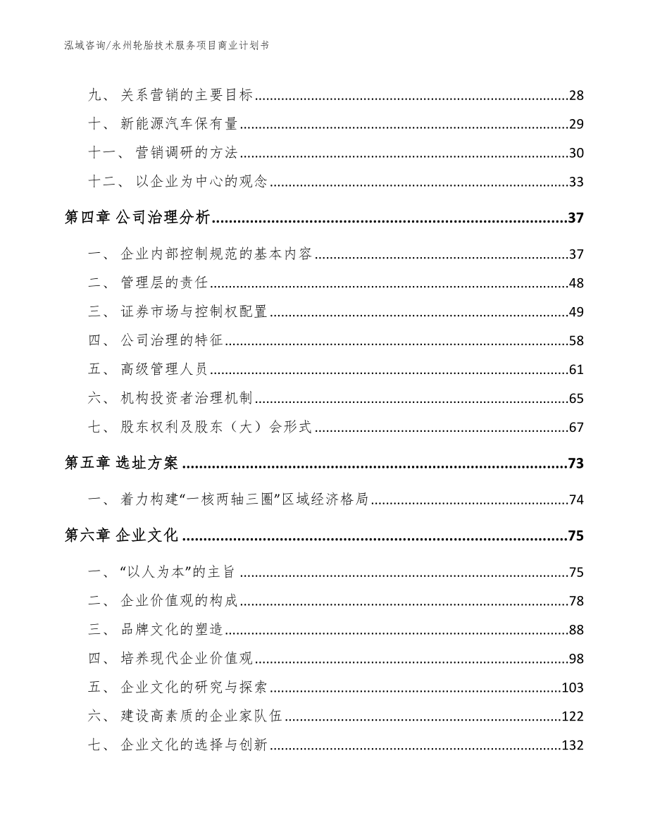 永州轮胎技术服务项目商业计划书【模板范本】_第2页