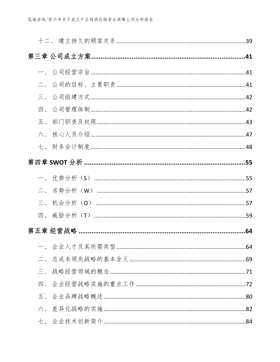 资兴市关于成立产业链供应链安全保障公司分析报告_第2页