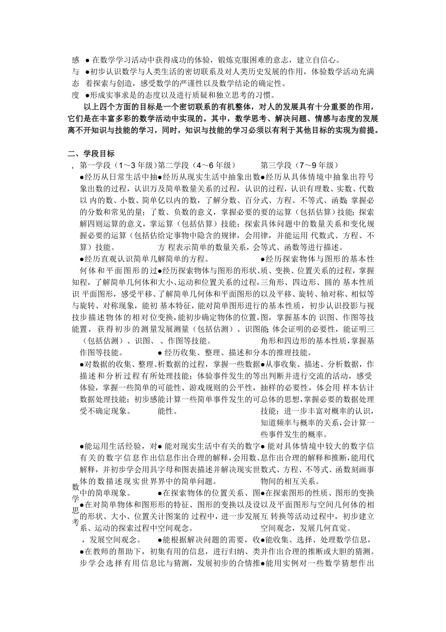 小学数学新课程标准_第4页