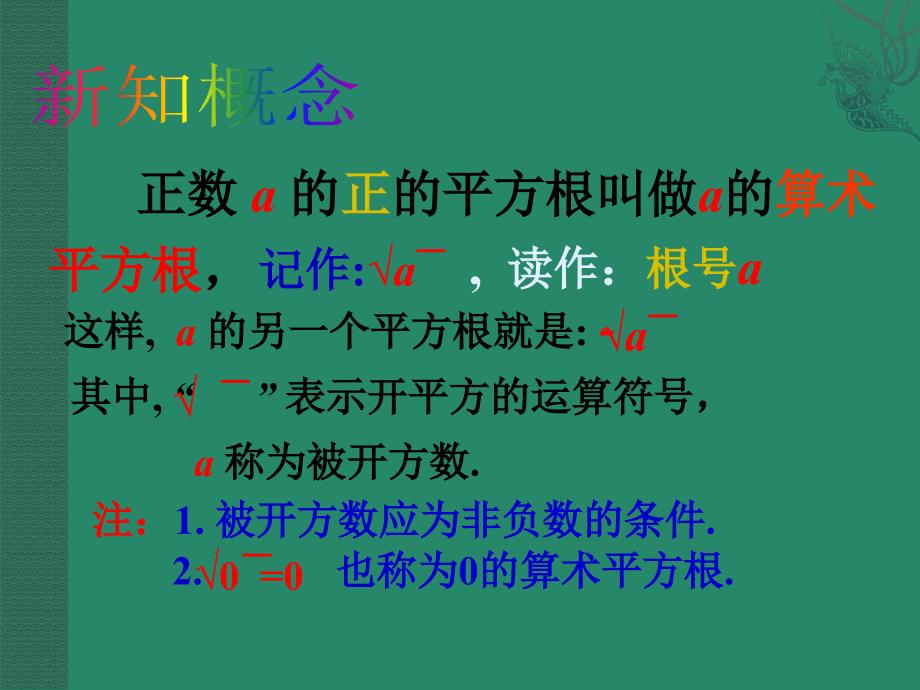 数学：121_算术平方根（二）(课件)_第3页