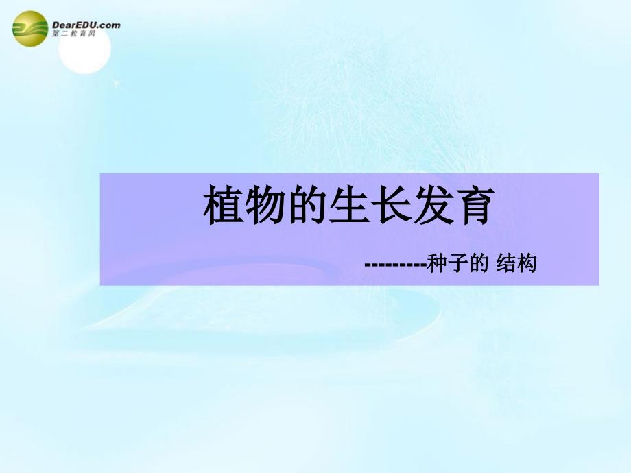 江苏省太仓市第二中学八年级生物上册202植物的生长发育课件苏科版_第1页