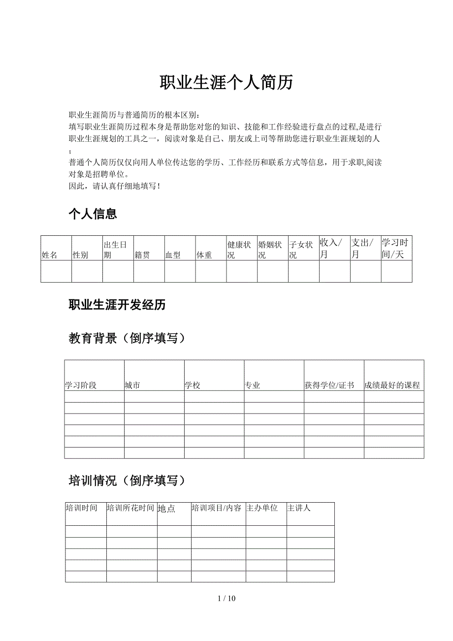 职业生涯设计分析_第1页