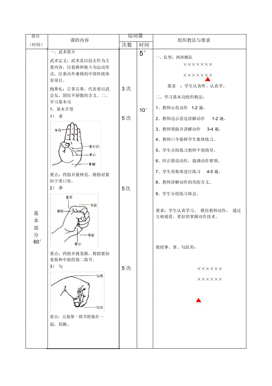 初级刀术教案教学教材_第2页