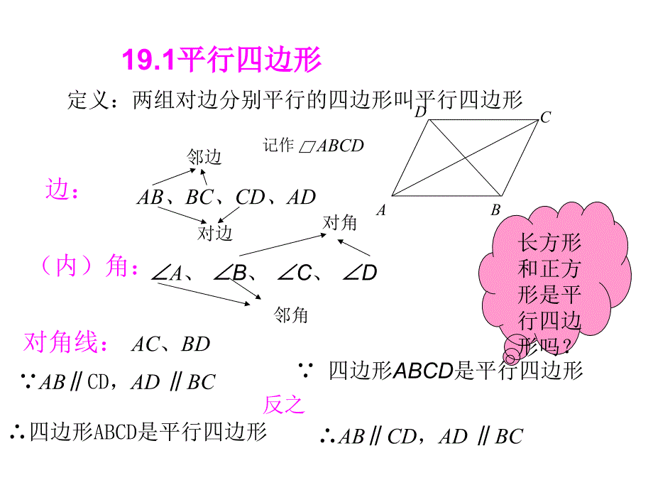 教学课件第19章四边形_第4页