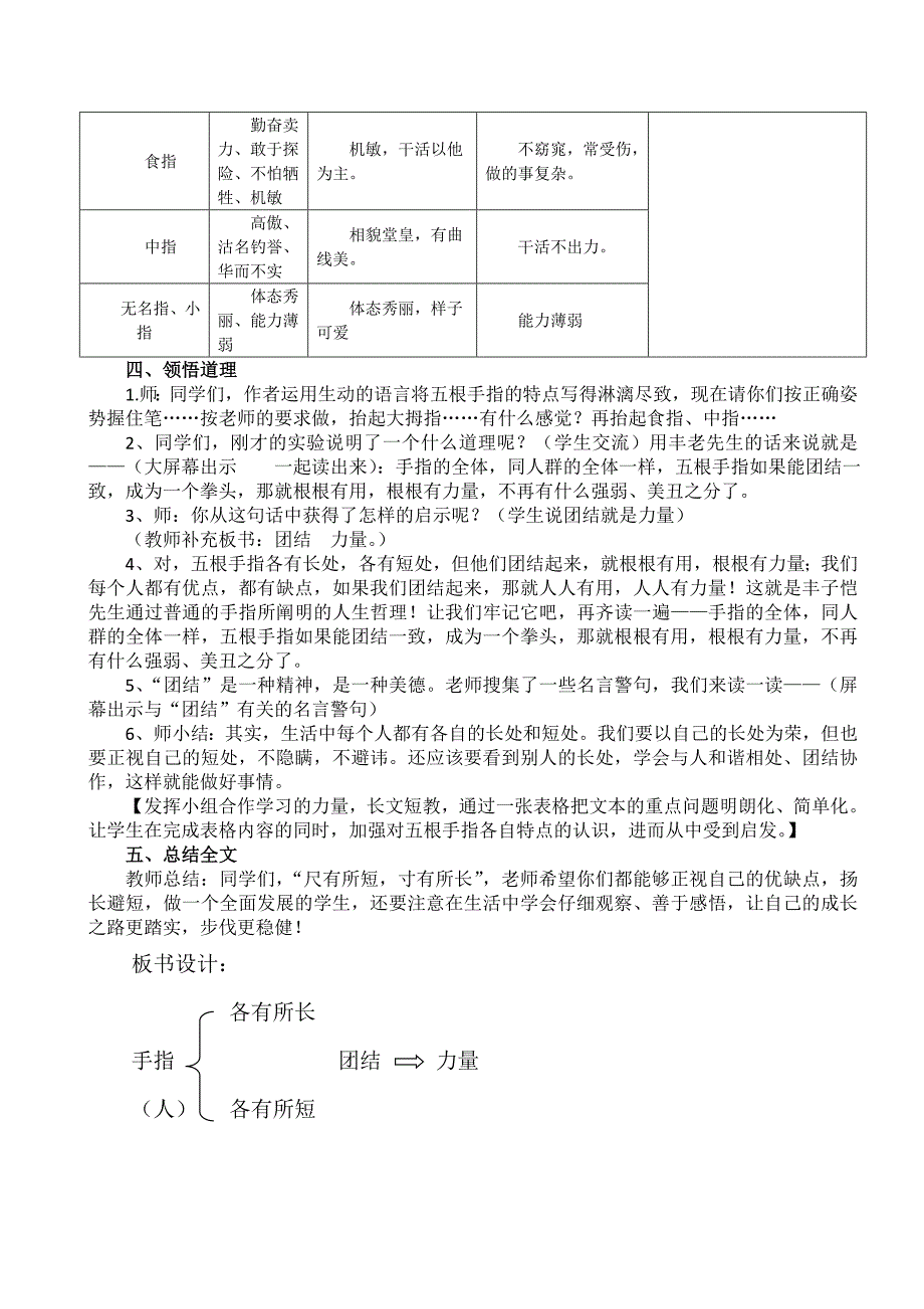 《手指》教学设计_第4页