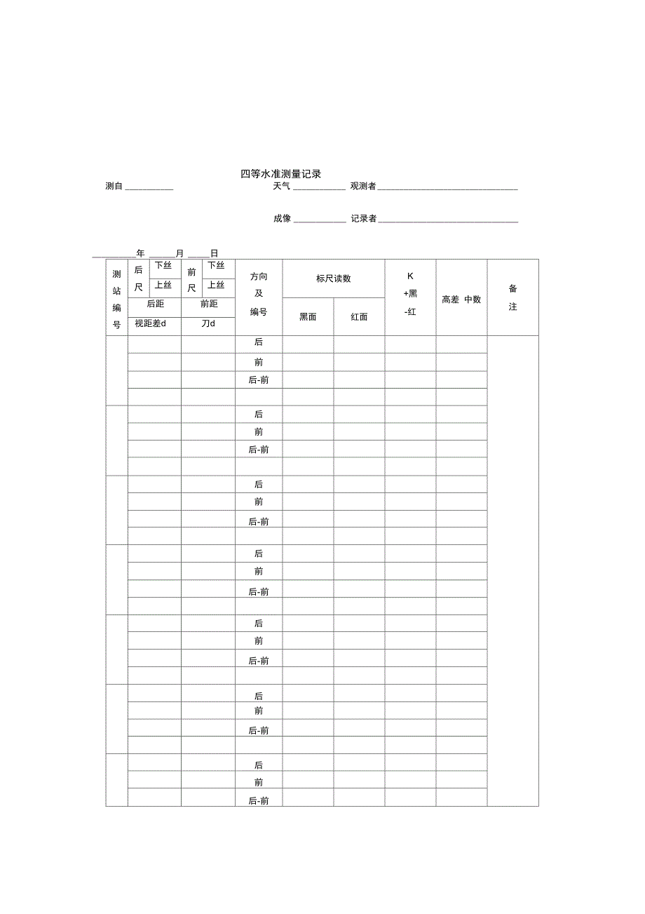 水平角观测记录_第2页