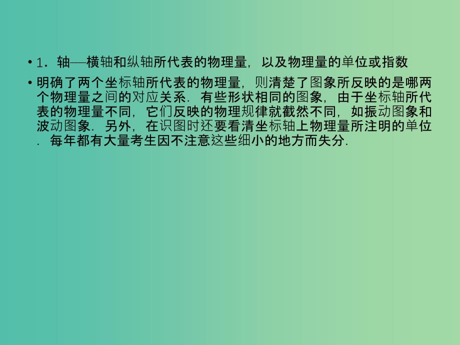 2019高考物理总复习提分策略三临考必会--“四类”典型图象课件.ppt_第4页