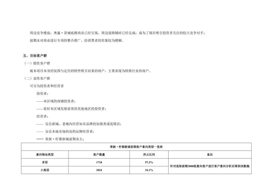 四川省资阳市安岳县荣新柠都新城商业营销计划_第5页