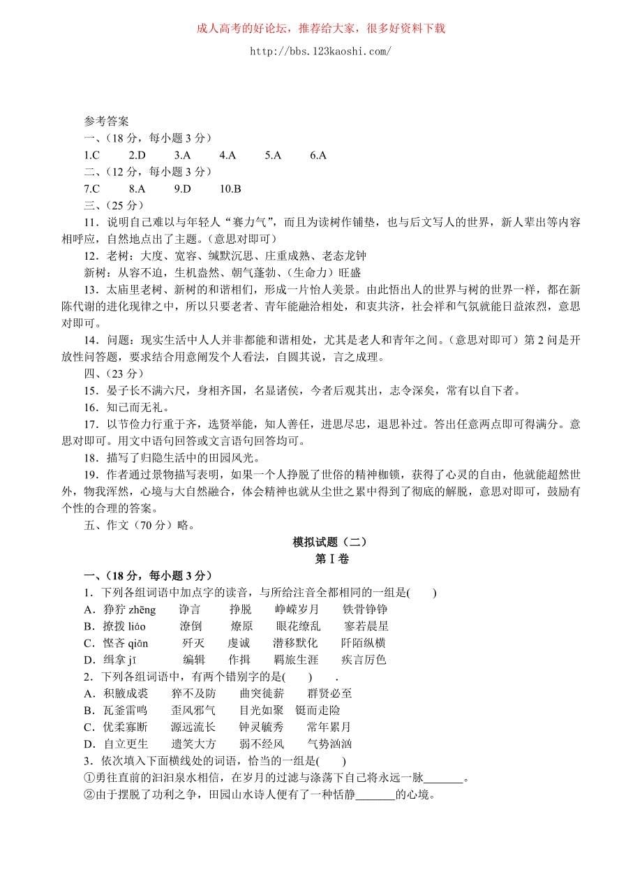 成人高考高起点语文串讲资料.doc_第5页