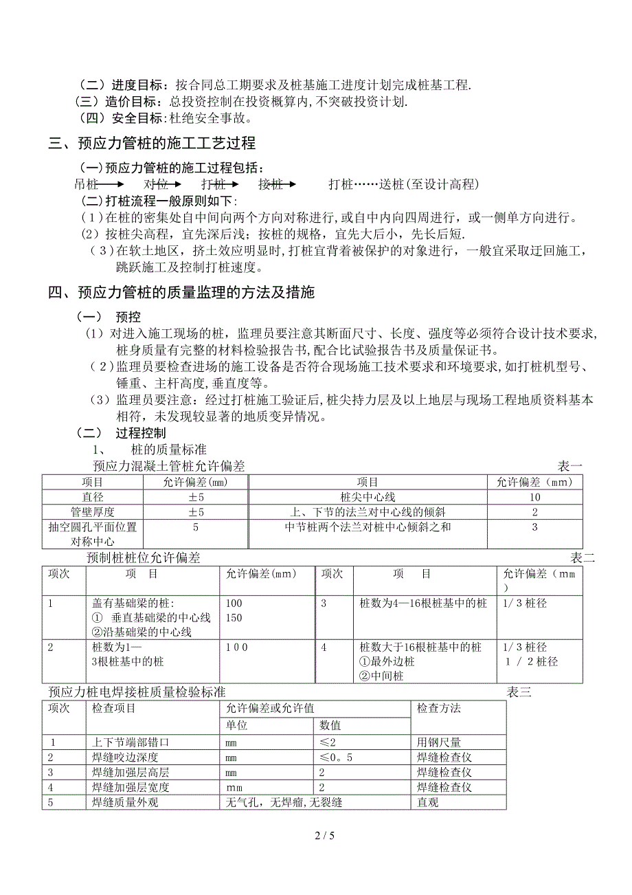 锤击桩桩基础监理细则_第2页