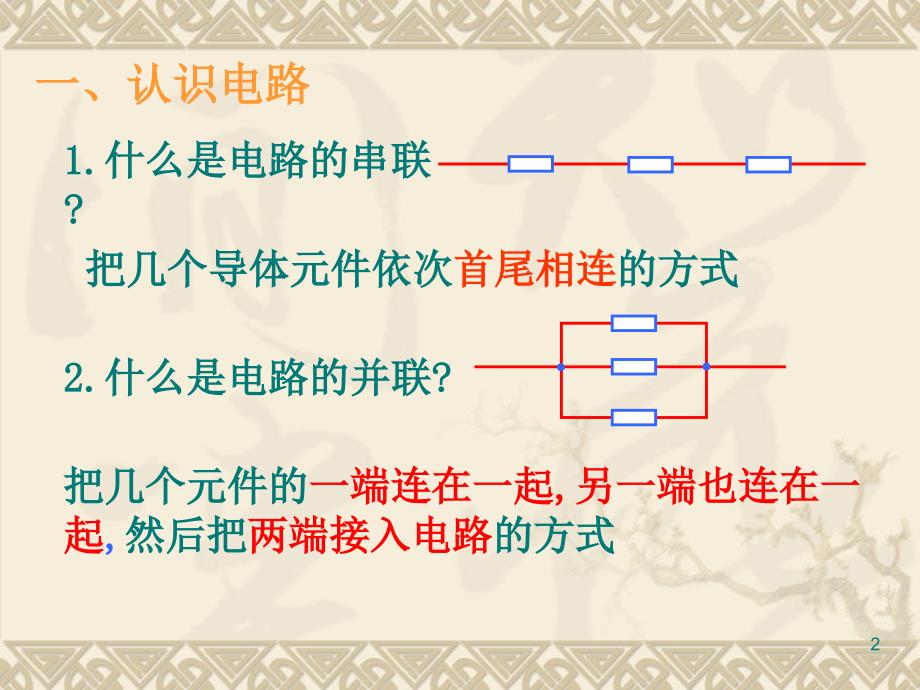 串联电路和并联电路ppt课件_第2页