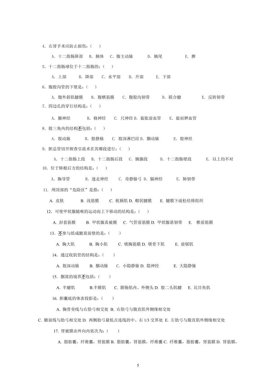 局部解剖学试题.doc_第5页