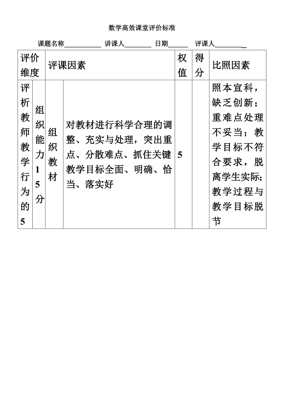 最新中小学高效课堂评价标准_第3页