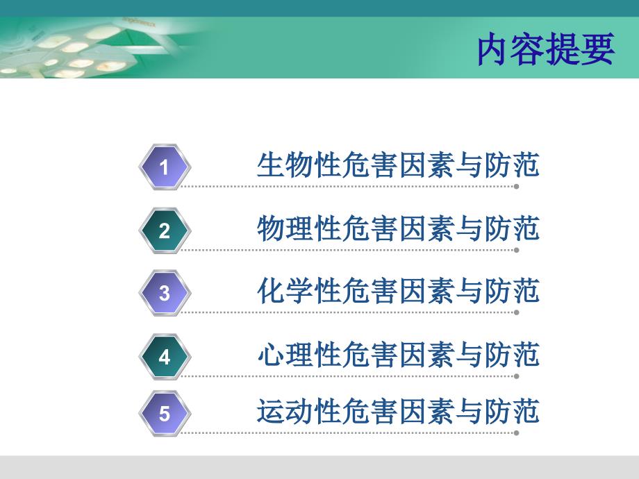 手术室护士职业危害与防护课件_第2页