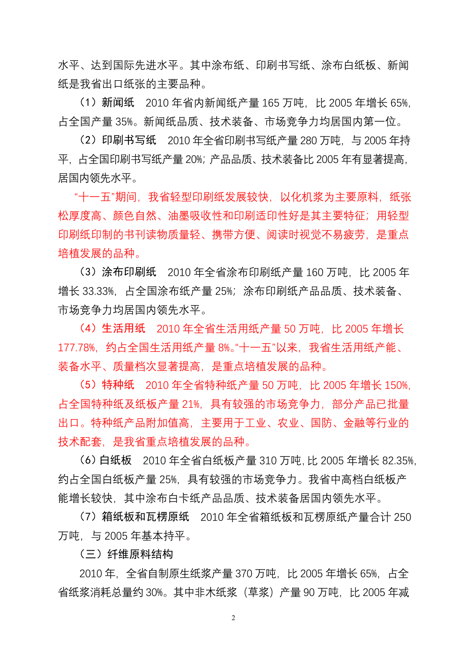 山东省造纸工业“十二五”发展规划.doc_第2页