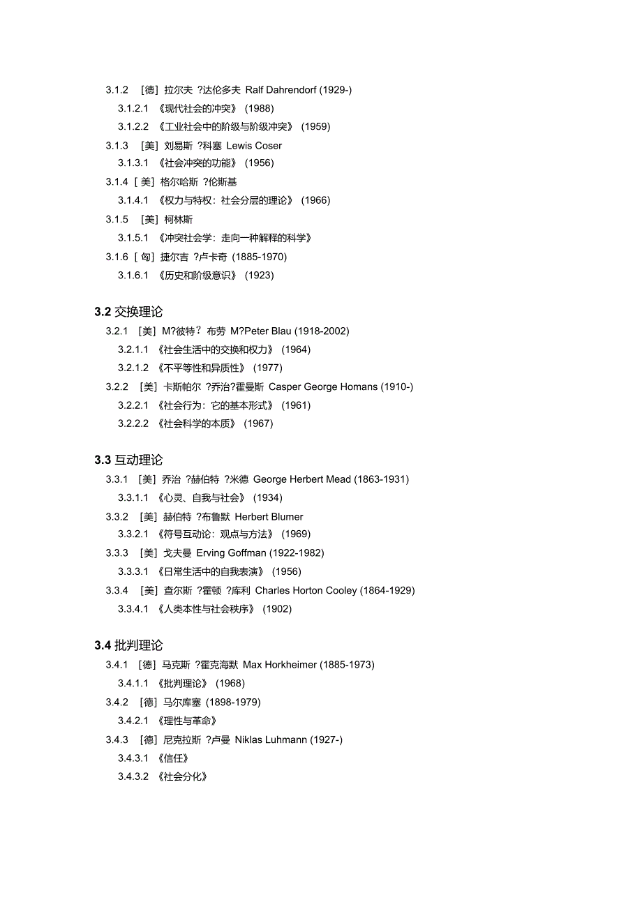 社会学考研读书清单_第3页