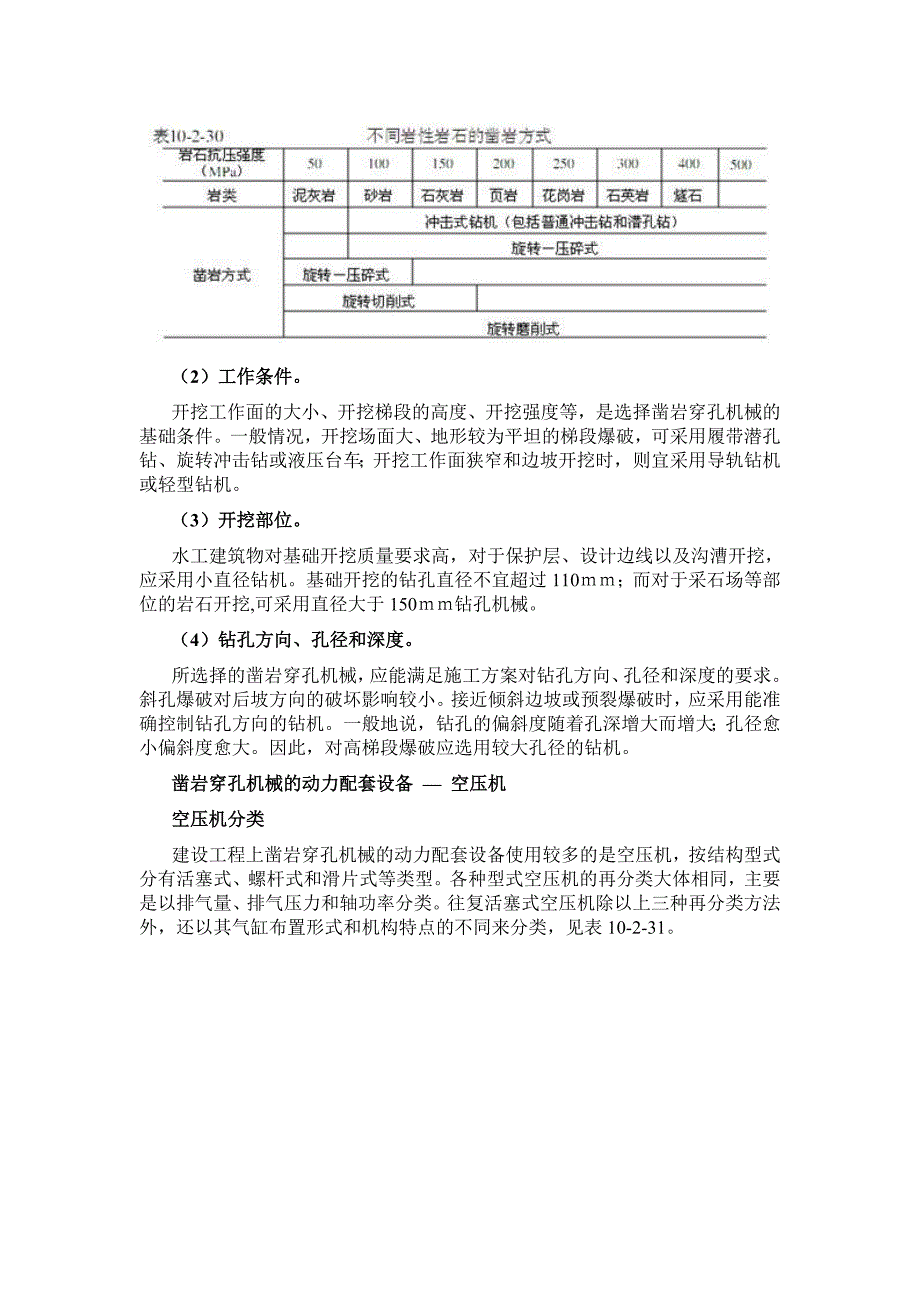 凿岩穿孔机械的分类及选型配套_第4页