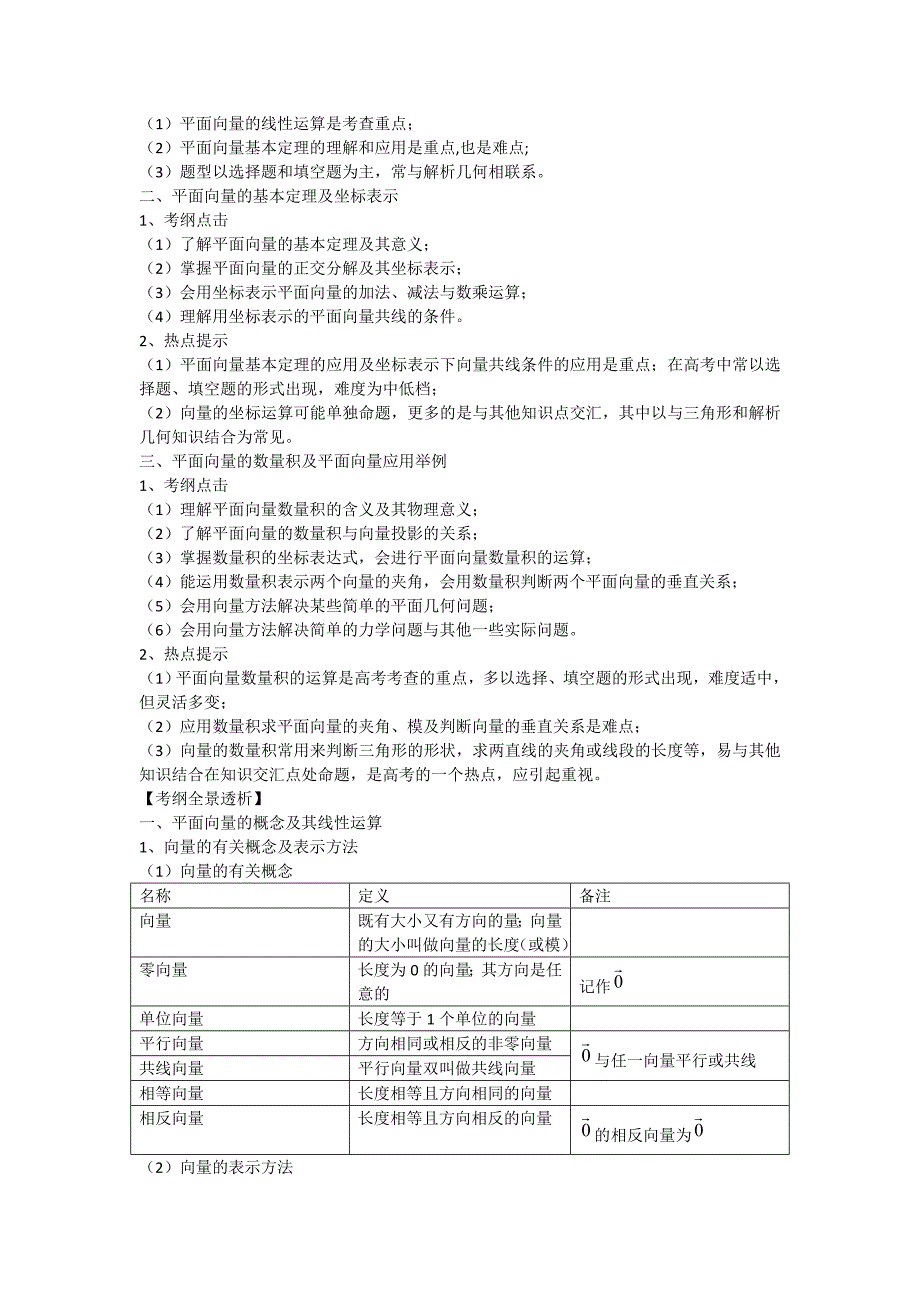 2013版平面向量高考数学一轮复习精品习题.doc_第2页