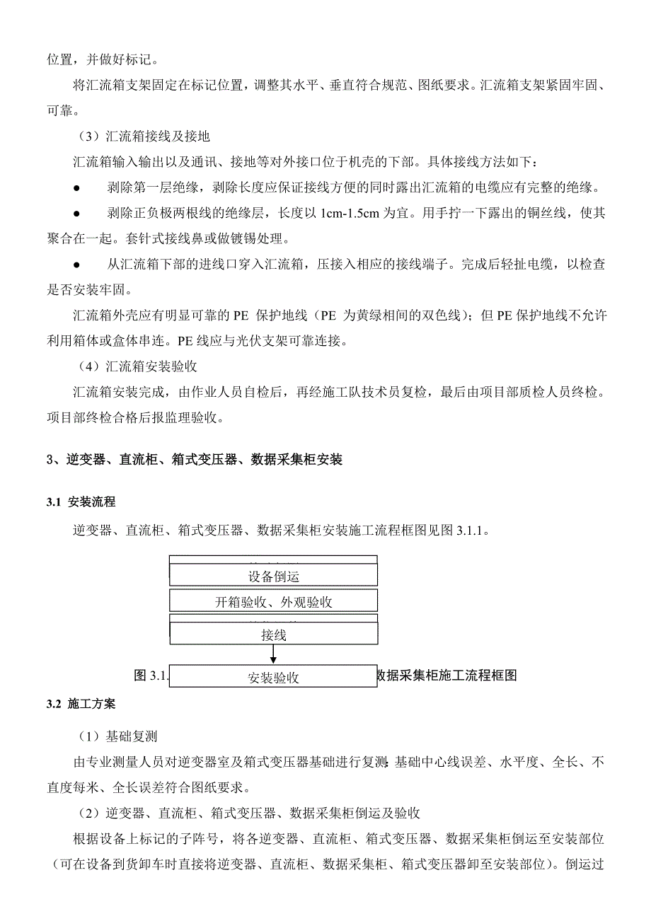 光伏电站施工方案(专业_第4页