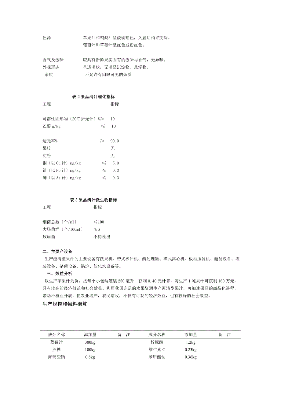 浓缩果汁工厂设计_第2页