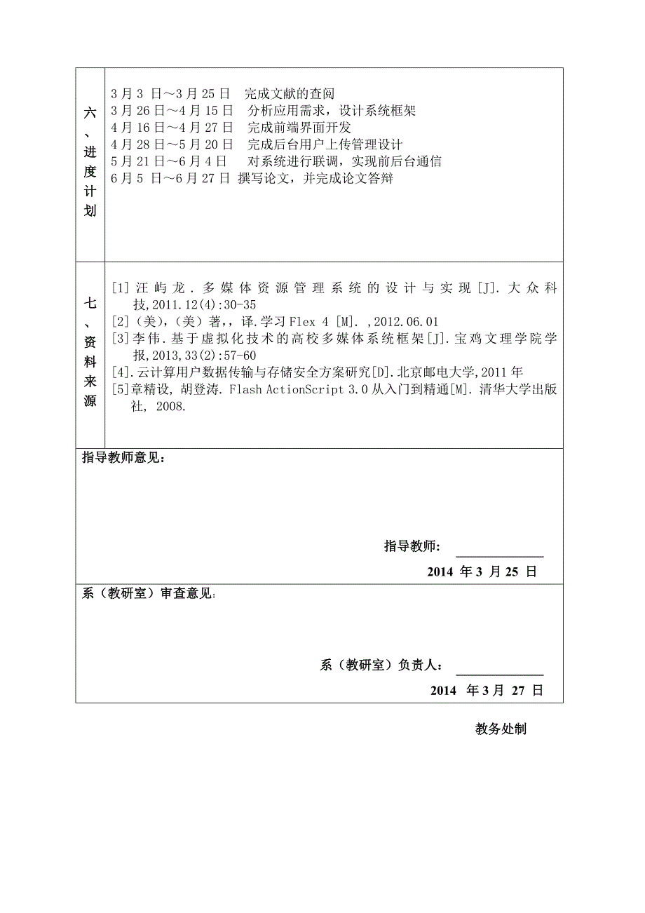 上海大学-毕业设计开题报告(总4页)_第4页