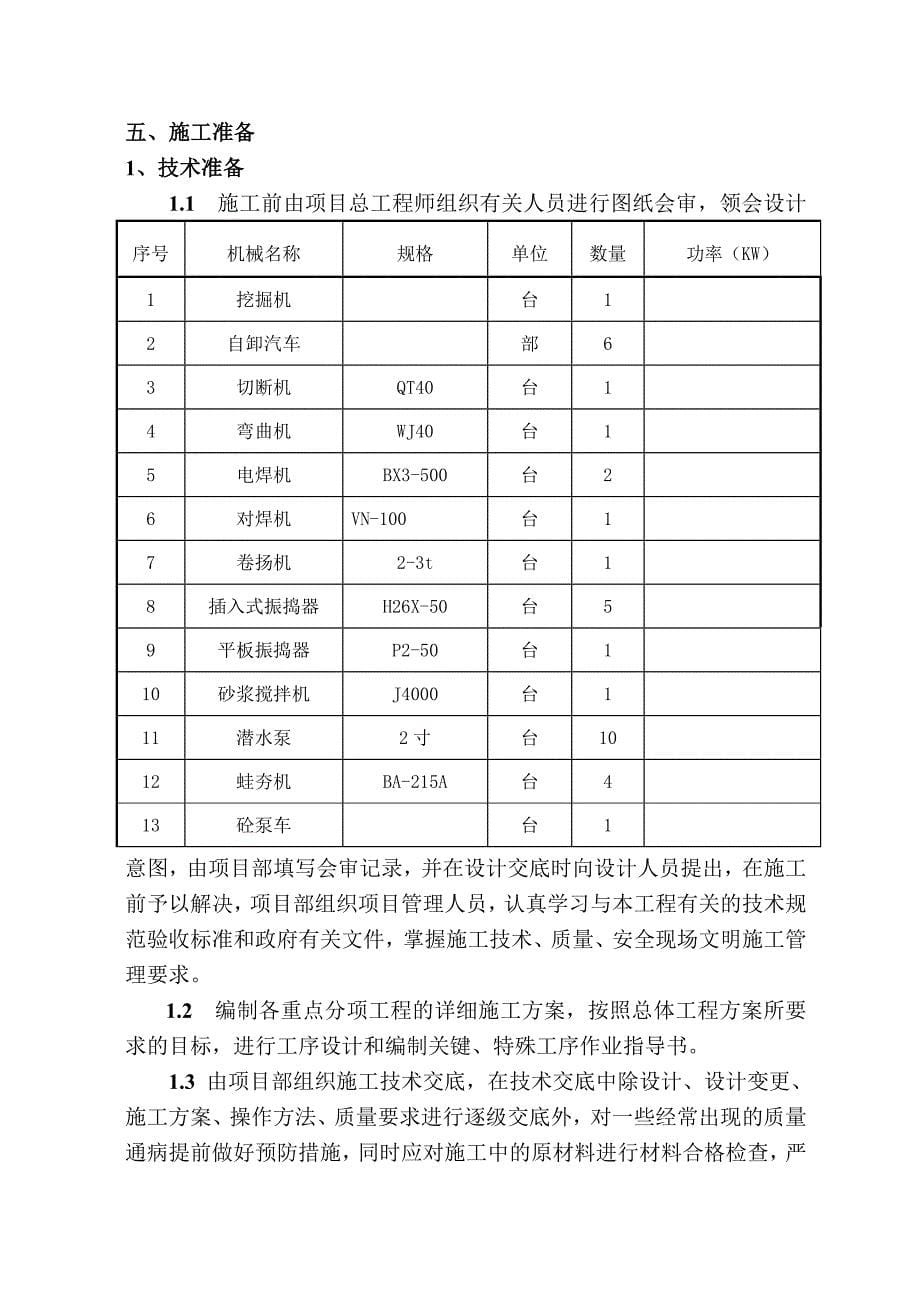 新闻中心附属楼施工组织设计方案_第5页