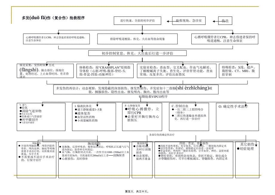 医学专题—医院各种抢救流程图_第5页