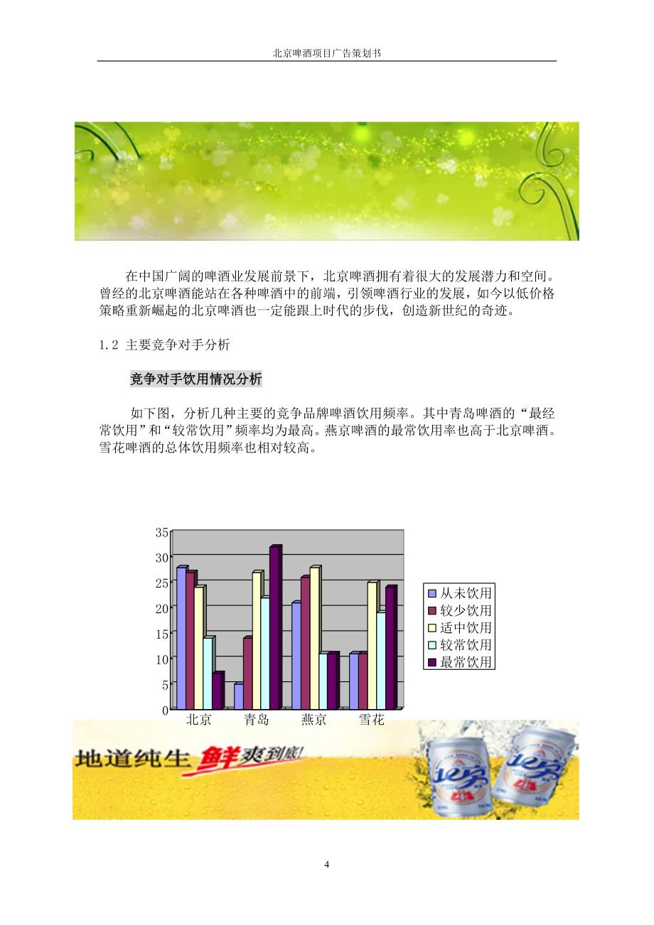 北京啤酒策划案_第4页