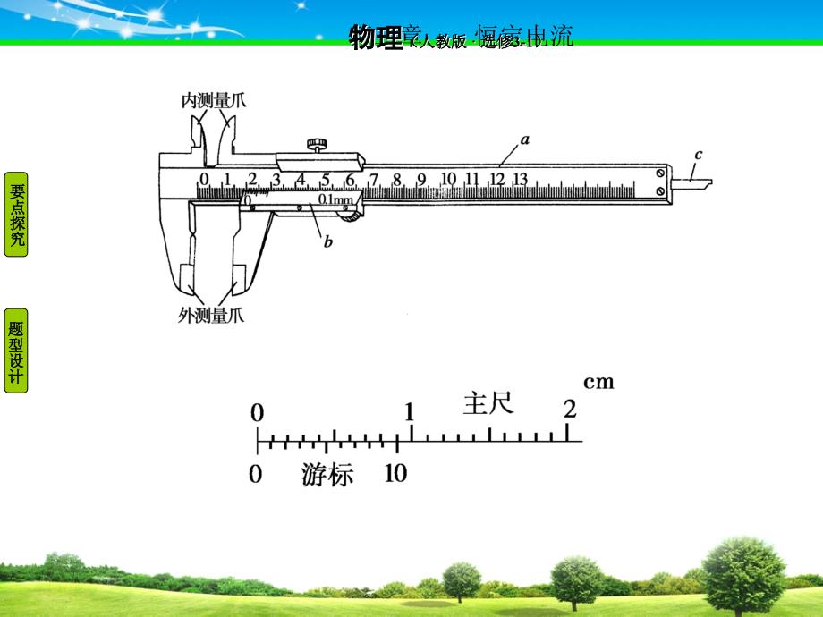 高中物理游标卡尺和螺旋测微器_第3页